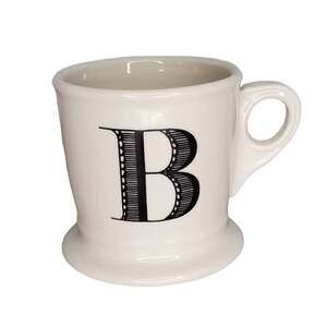 Anthropologie Monogram Mug "B"